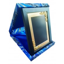 Batik Plaque in Box FC171B 8x10in (Blue)